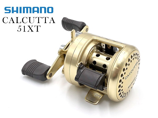 Shimano Baitcasting Reel CALCUTTA 51XT Left RH385051 Gear Ratio 5.0:1