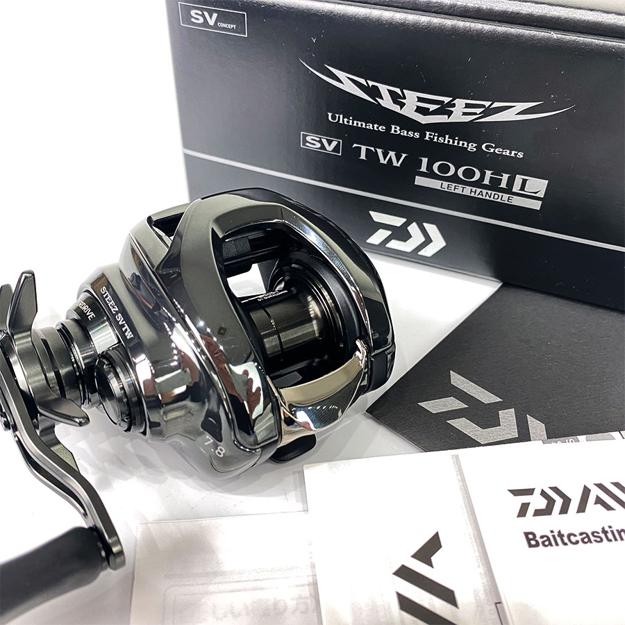 ダイワ 24 スティーズ SV TW 100HL レフトハンドル ベイトリール  | DAIWA 24 STEEZ SV TW 100HL