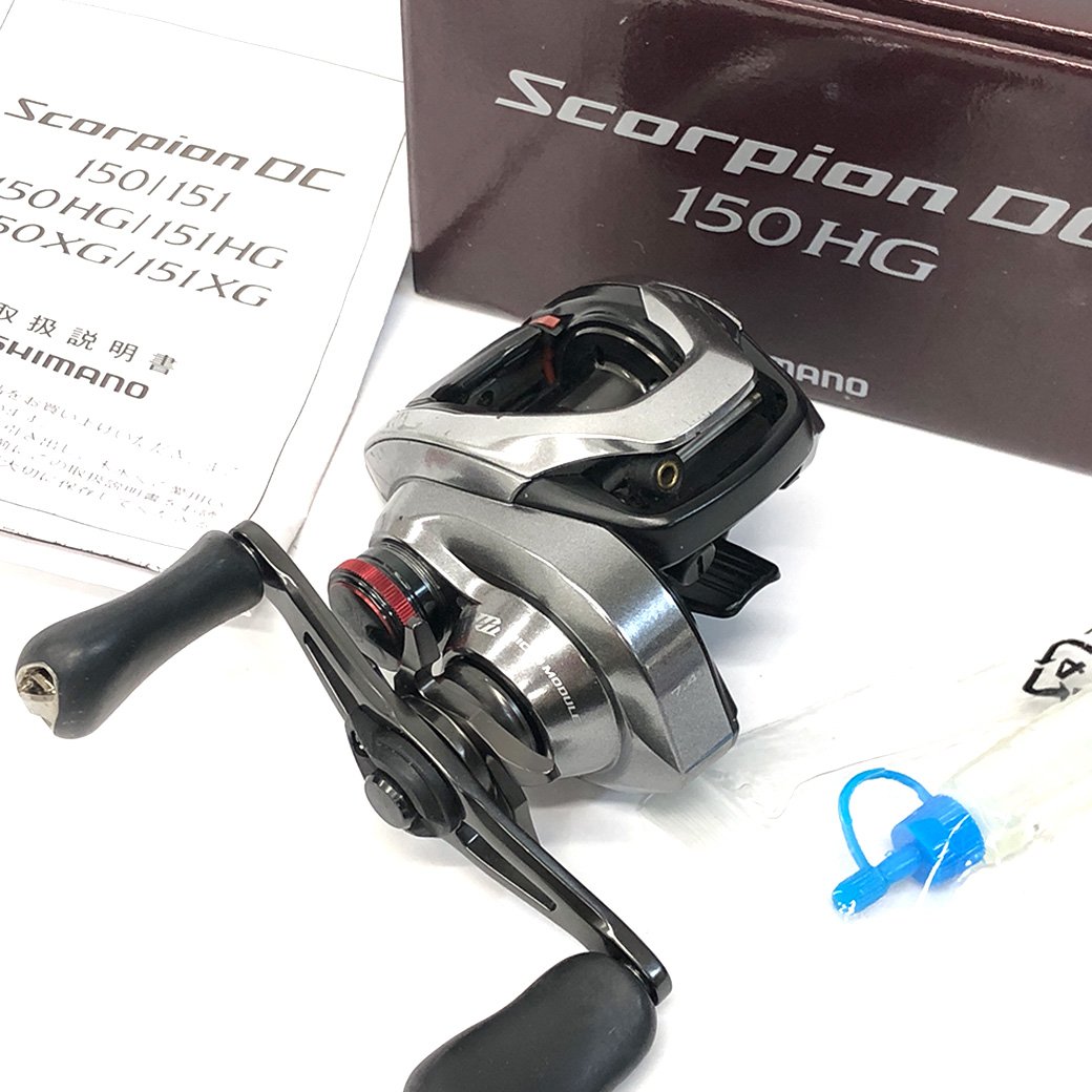 シマノ 21 スコーピオン DC 150HG 右巻き ベイトリール
