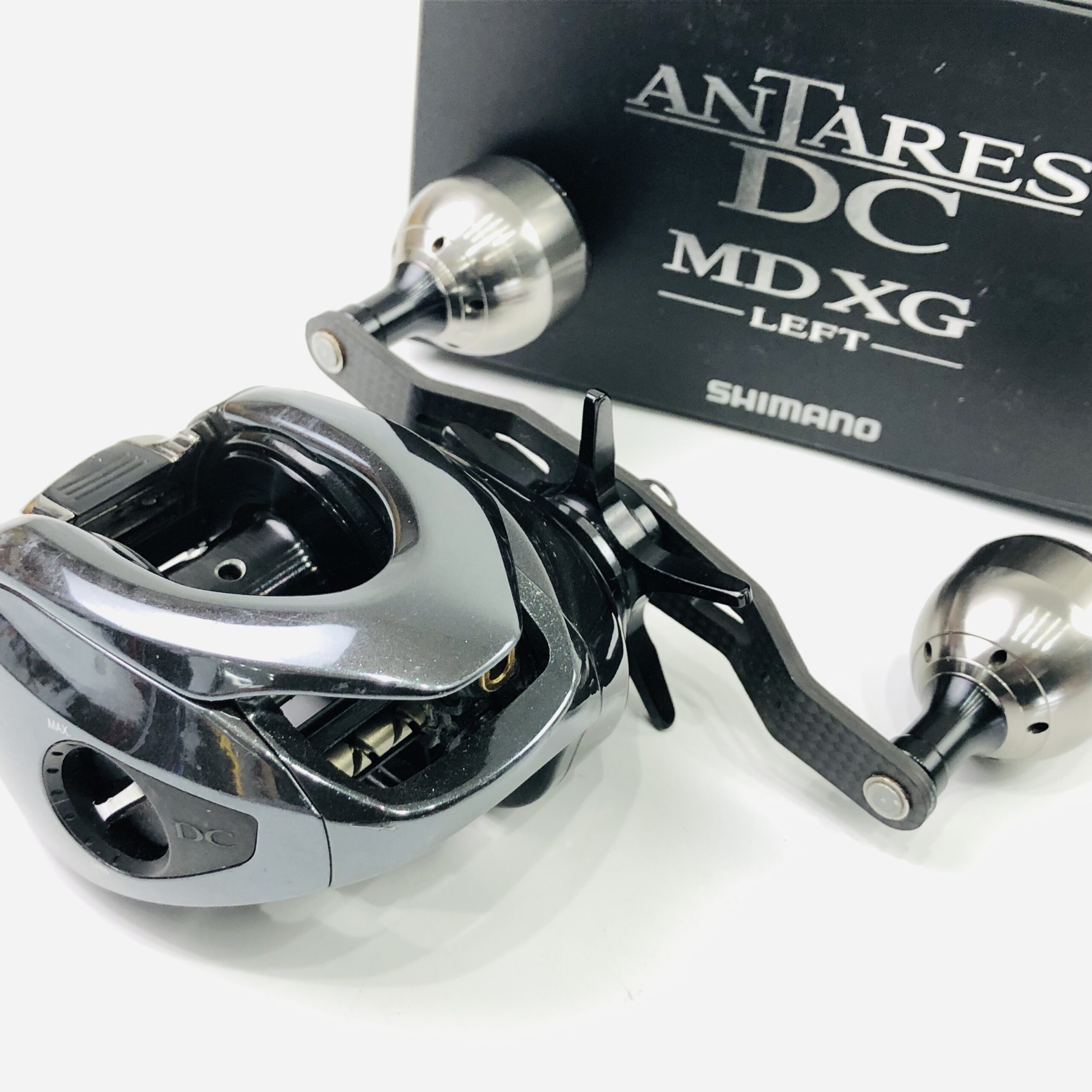 シマノ 18 アンタレス DC MD XG 左巻き ベイトリール ゴメクサスハンドルカスタム DC音確認済み