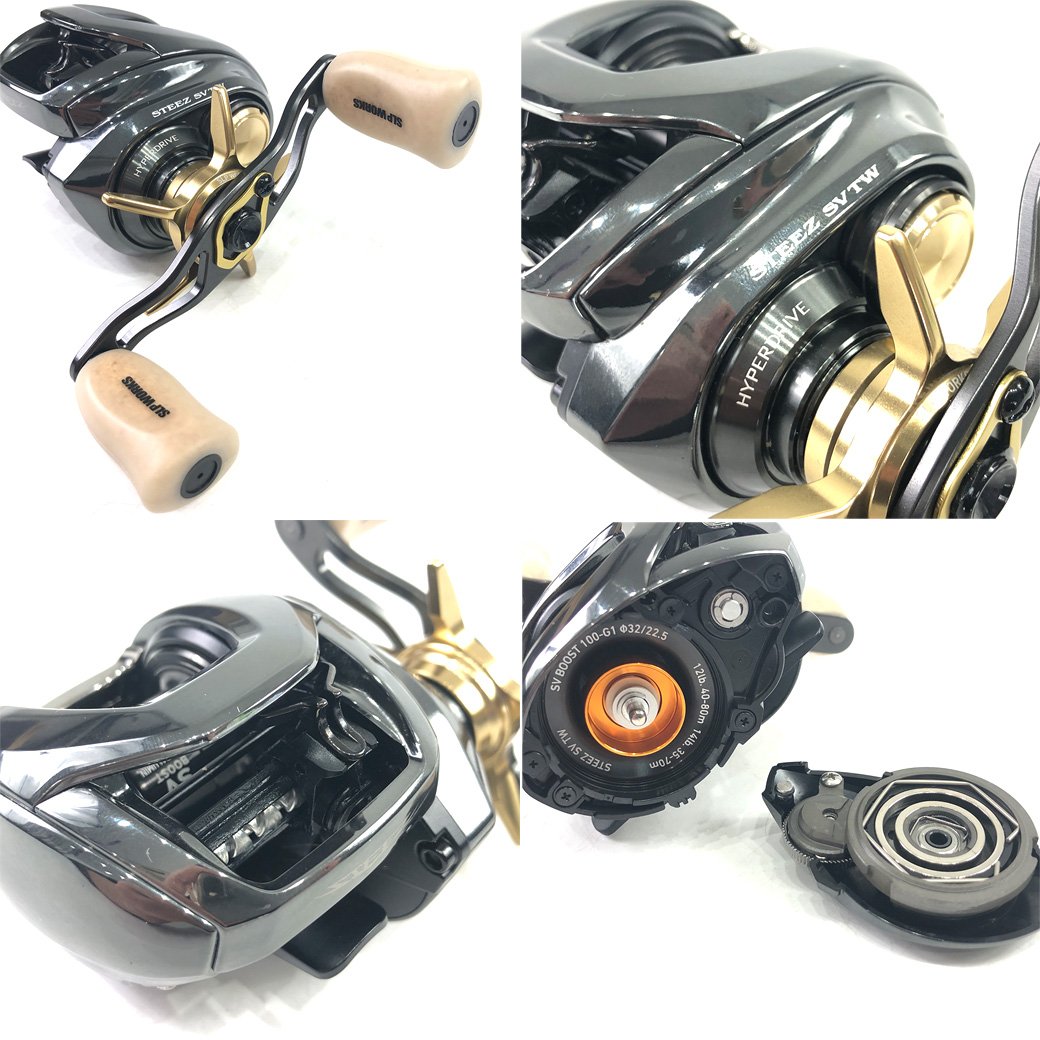 ダイワ 24 スティーズ SV TW 100HL LSPカスタム 左巻き