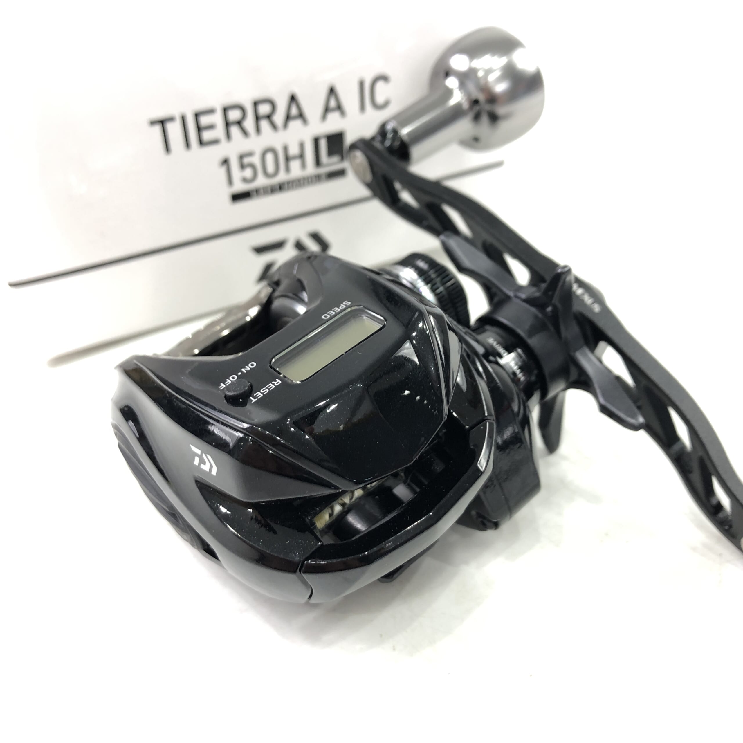 ダイワ 21 ティエラＡ IC 150HL 左巻き ゴメクサスハンドル カスタム